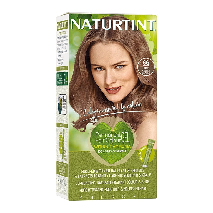 Naturtint Permanent Hair Colour 6G (Dark Golden Blonde) Permanent Hair Colour Holland&Barrett   