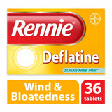 Rennie Deflatine Tablets 36 pack Indigestion and Heartburn Remedies McGrocer Direct   