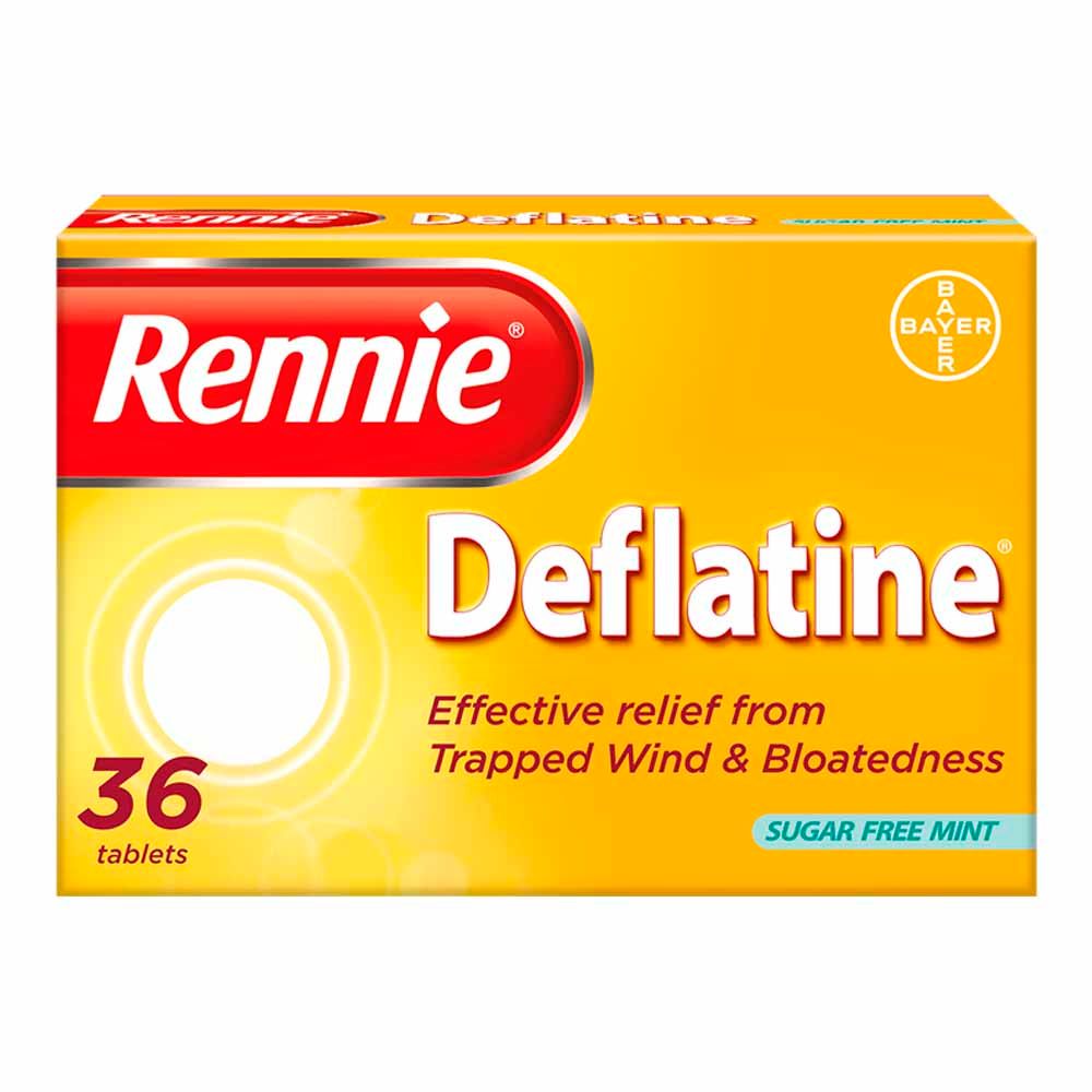 Rennie Deflatine Tablets 36 pack