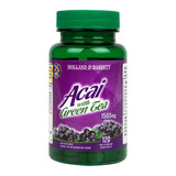 Holland & Barrett Acai with Green Tea 120 Tablets 1500mg Plant Sourced Supplements Holland&Barrett   