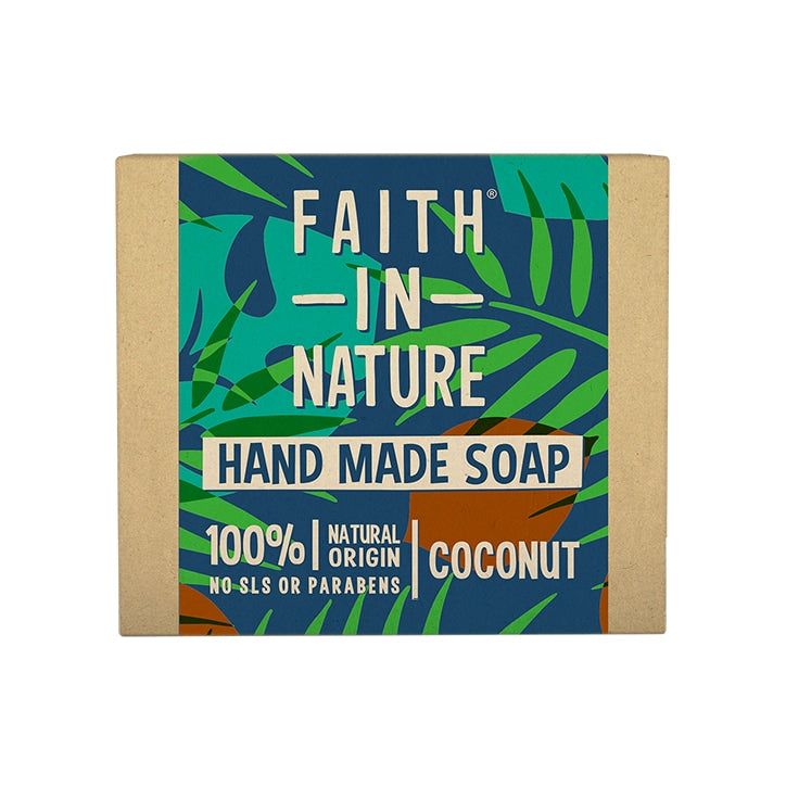 Faith in Nature Coconut Soap 100g Washing & Bathing Holland&Barrett   