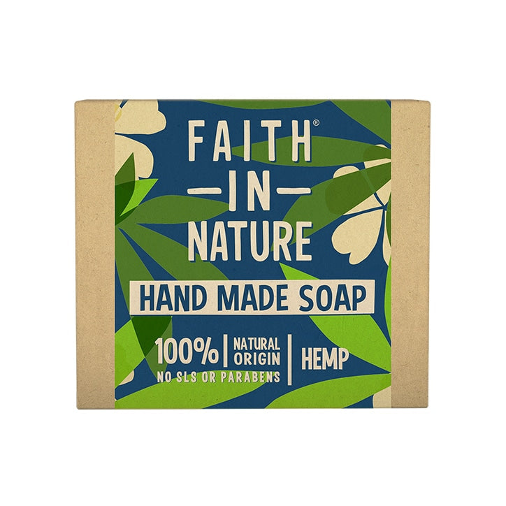 Faith in Nature Hemp with Green Tea Soap 100g Washing & Bathing Holland&Barrett   