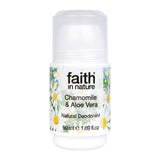 Faith in Nature Chamomile & Aloe Vera Roll-On Deodorant 50ml GOODS Holland&Barrett   