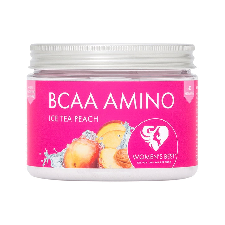 Women's Best BCAA Amino Ice Tea Peach 200g Energy Drinks & Shots Holland&Barrett   