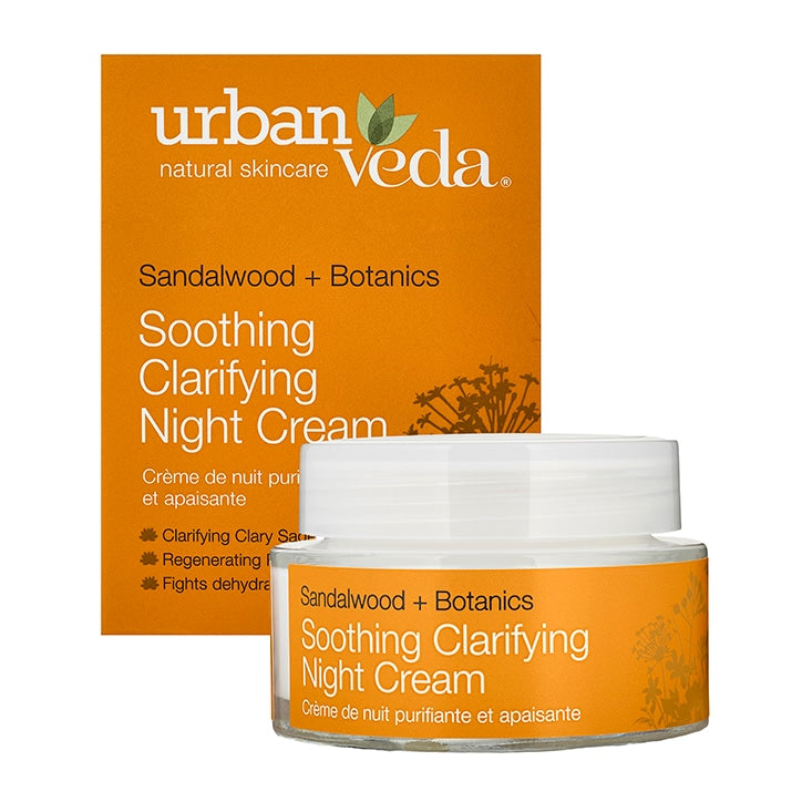 Urban Veda Soothing Clarifying Night Cream 50ml Night Cream Holland&Barrett   