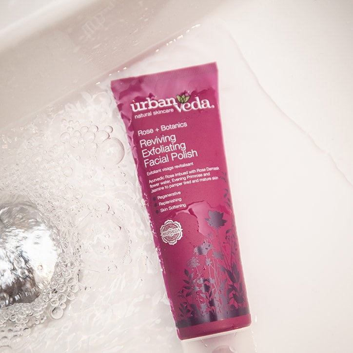 Urban Veda Reviving Exfoliating Facial Polish 125ml Face Exfoliators & Scrubs Holland&Barrett   