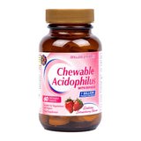 Holland & Barrett Acidophilus Chewable Strawberry 60 Tablets GOODS Holland&Barrett   