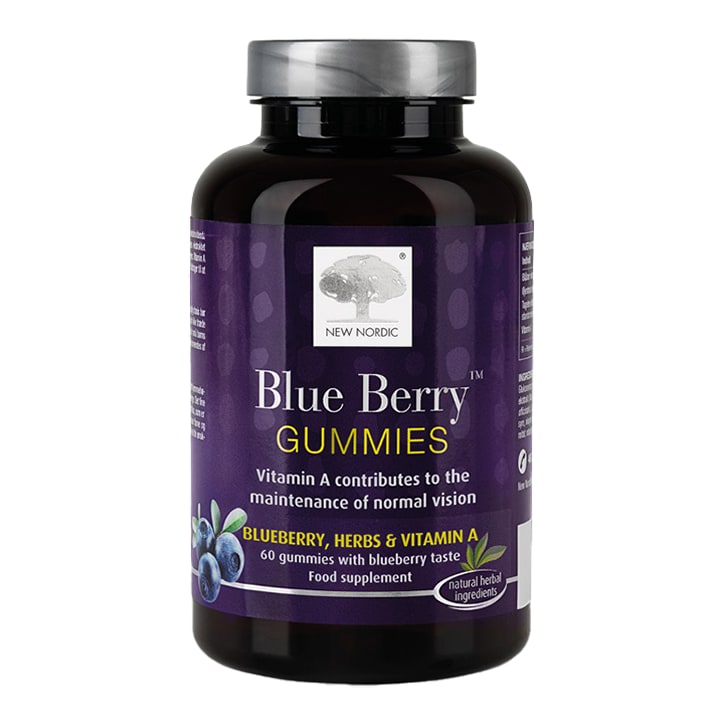 New Nordic Blue Berry 60 Gummies