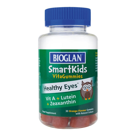 Bioglan SmartKids Healthy Eyes 30 Orange Flavour Gummies Children's Health Vitamins Holland&Barrett   