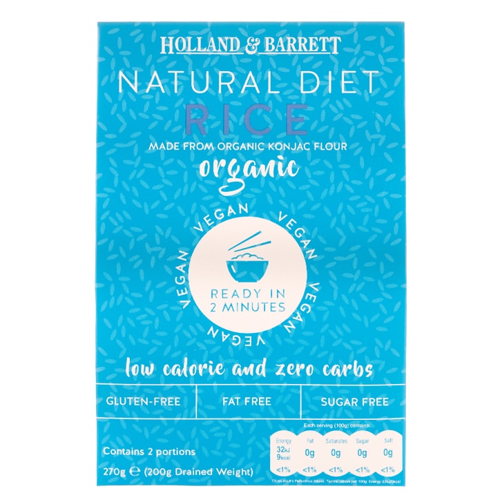 Holland & Barrett Organic Konjac Rice 270g