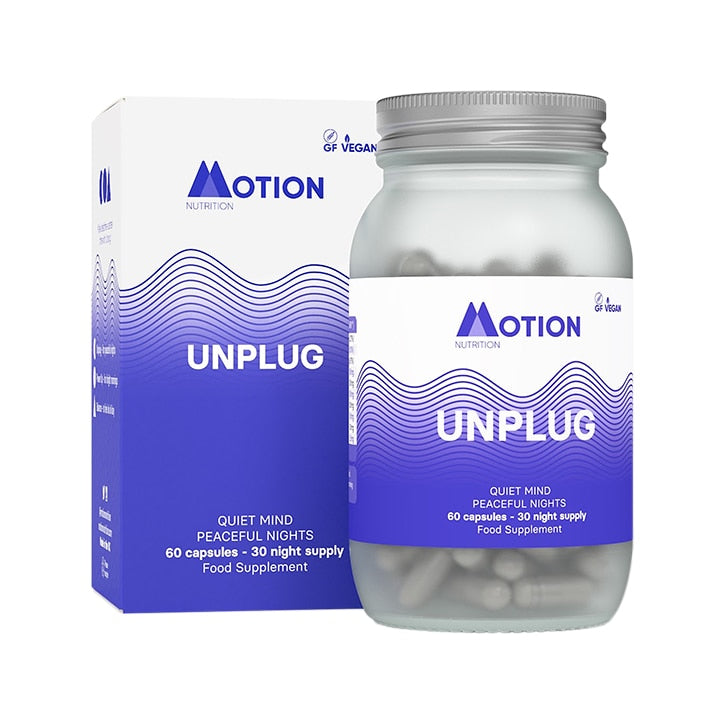 Motion Nutrition Night Time Unplug 60 Capsules 30 Day Supply GOODS Holland&Barrett   