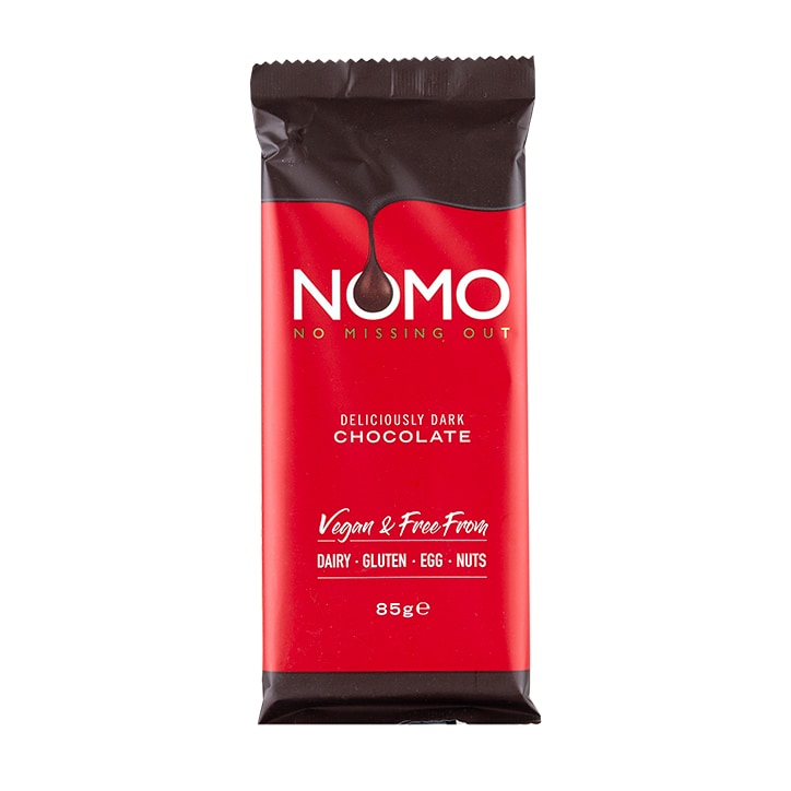 NOMO Vegan Dark Chocolate Bar 85g GOODS Holland&Barrett   