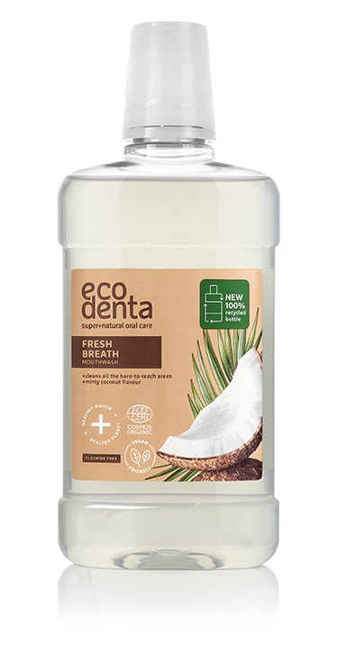 Ecodenta Minty Coconut Mouthwash 500ml Dental Care Holland&Barrett   