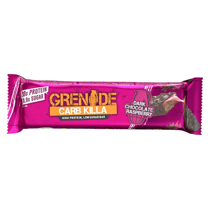 Grenade Carb Killa Dark Chocolate Raspberry 60g GOODS Holland&Barrett   