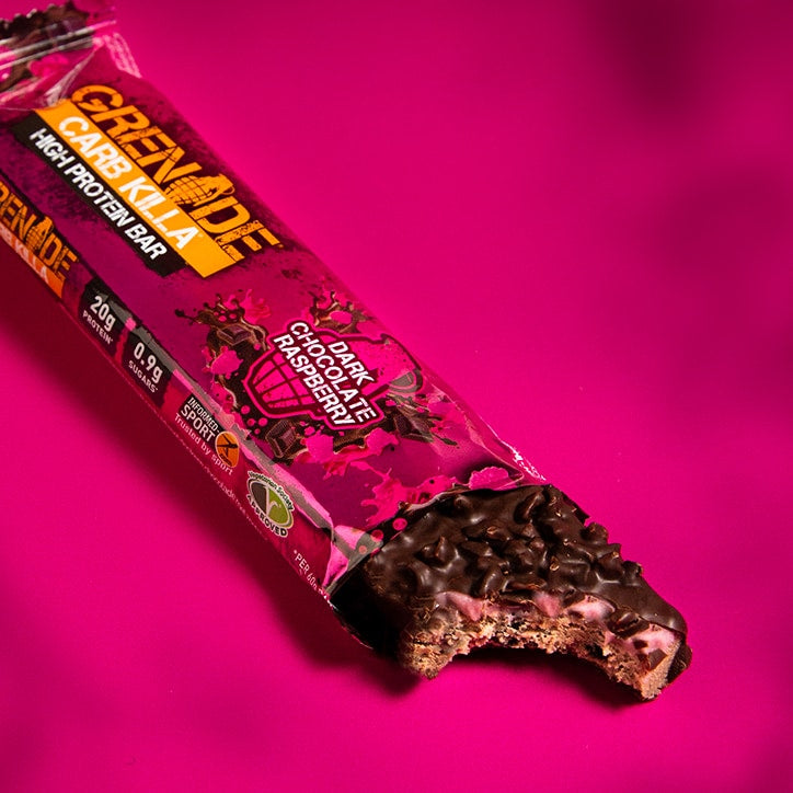 Grenade Carb Killa Dark Chocolate Raspberry 60g Protein Bars Holland&Barrett   