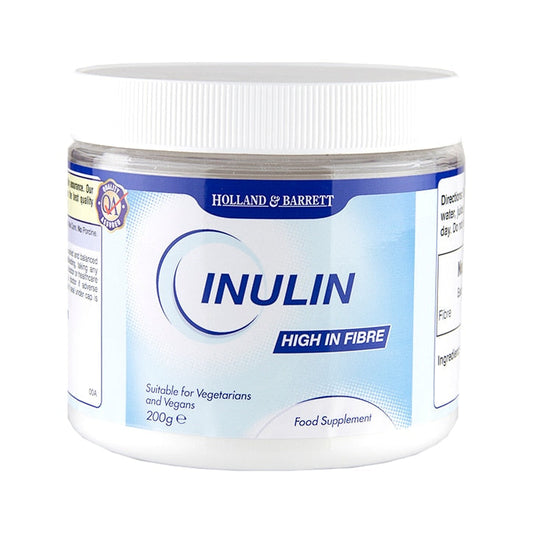Holland & Barrett Inulin Powder 200g Digestive Health Tablets & Supplements Holland&Barrett   