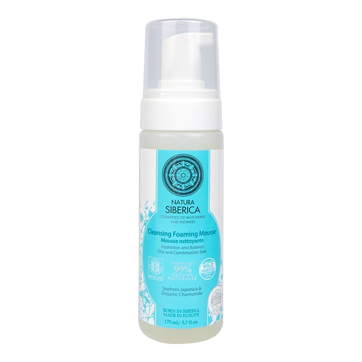 Natura Siberica Cleansing Foaming Mousse 170ml Cleanser & Toner Holland&Barrett   