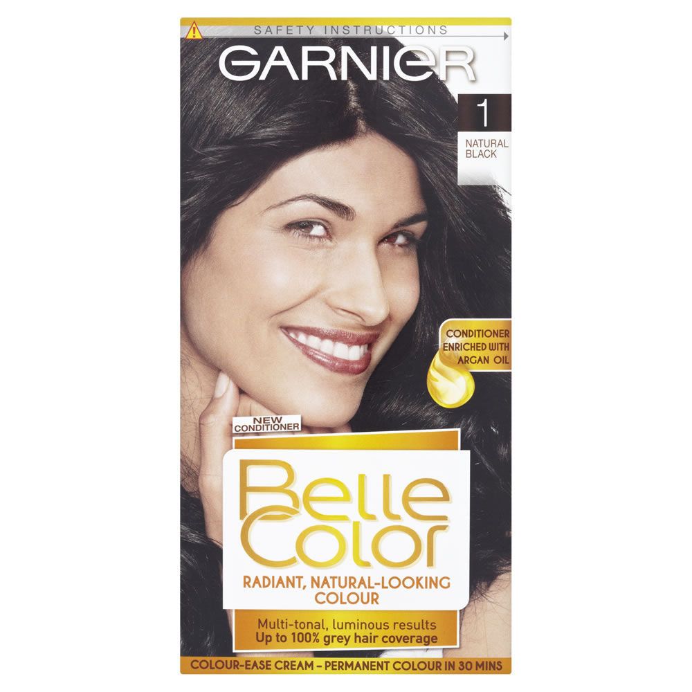 Garnier Belle Color 1 Black Permanent Hair Dye