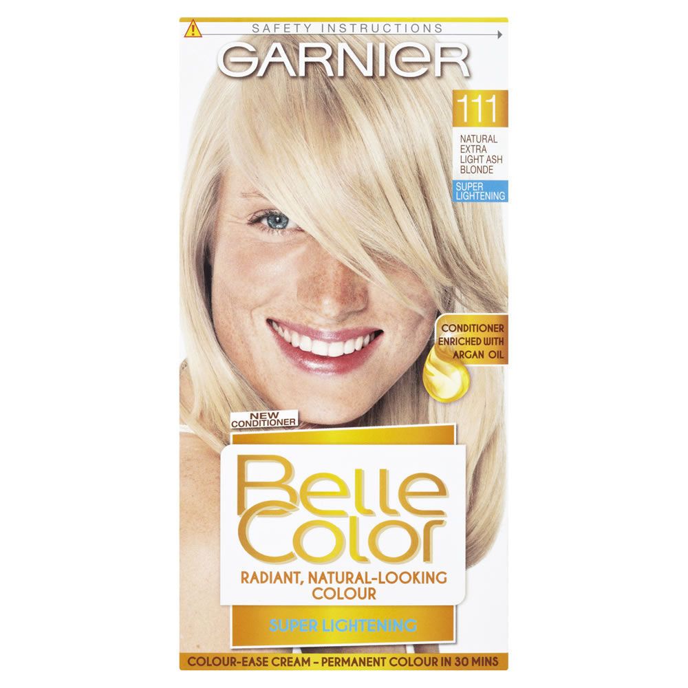 Garnier Belle Color 111 Extra Light Ash Blonde Permanent Hair Dye