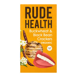 Rude Health Buckwheat & Blackbean Cracker 120g Crackers & Crispbreads Holland&Barrett   