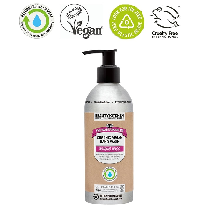 Beauty Kitchen Botanic Bliss Organic Hand Wash 300ml Natural Body Care Holland&Barrett   