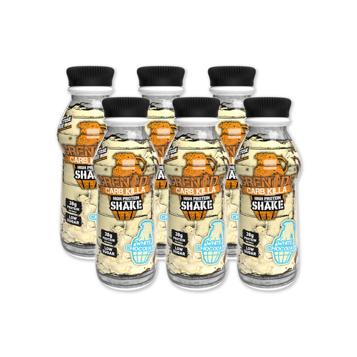 Grenade Carb Killa Shake White Choc 6 x 500ml