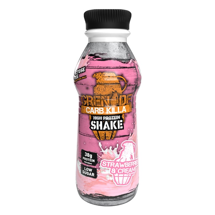 Grenade Carb Killa Shake Strawberries and Cream 500ml