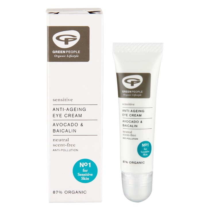 Green People Scent Free Anti-Ageing Eye Cream 10ml Eye Cream Holland&Barrett   