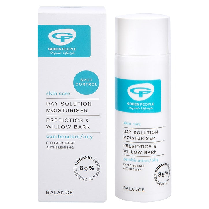 Green People Day Solution Moisturiser - Anti Blemish 50ml Acne & Blemishes Holland&Barrett   