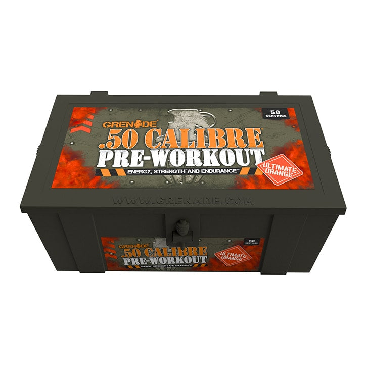 Grenade .50 Calibre Pre-Workout Orange 580g Pre Workout Supplements Holland&Barrett   