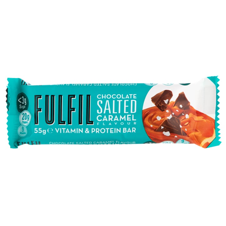 Fulfil Chocolate Salted Caramel Bar 55g Protein Bars Holland&Barrett   