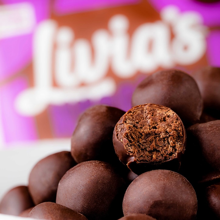 Livia's Chocolate Brownie Nugglets 35g