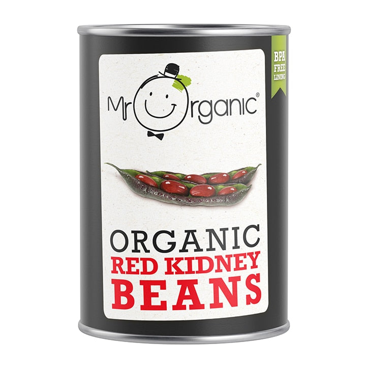 Mr Organic Organic Red Kidney Beans 400g Rice, Pasta, Pulses & Grains Holland&Barrett   