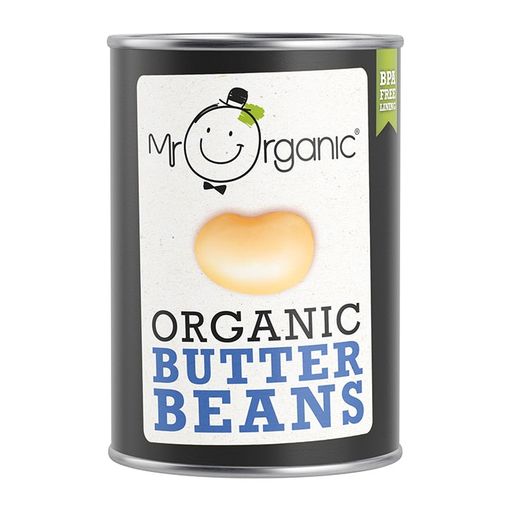 Mr Organic Organic Butter Beans 400g