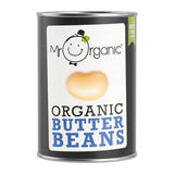 Mr Organic Organic Butter Beans 400g Rice, Pasta, Pulses & Grains Holland&Barrett   