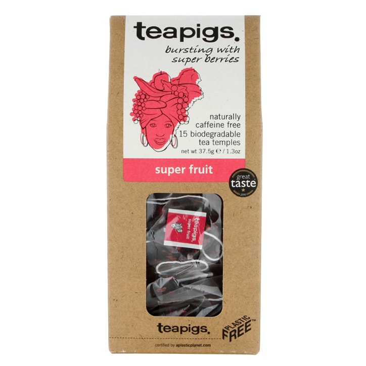 teapigs Super Fruit Tea 15 Temples Teas Holland&Barrett   