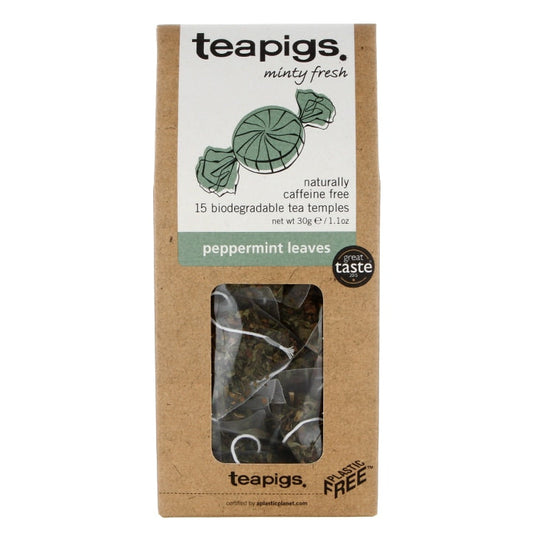 teapigs Peppermint Leaves Tea 15 Temples Teas Holland&Barrett   