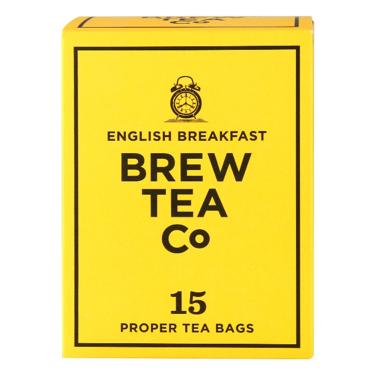 Brew Tea Co. English Breakfast Tea 15 Teabags Teas Holland&Barrett   