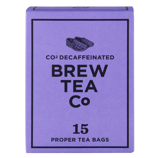 Brew Tea Co. Co2 Decaffeinated Tea 15 Teabags Teas Holland&Barrett   
