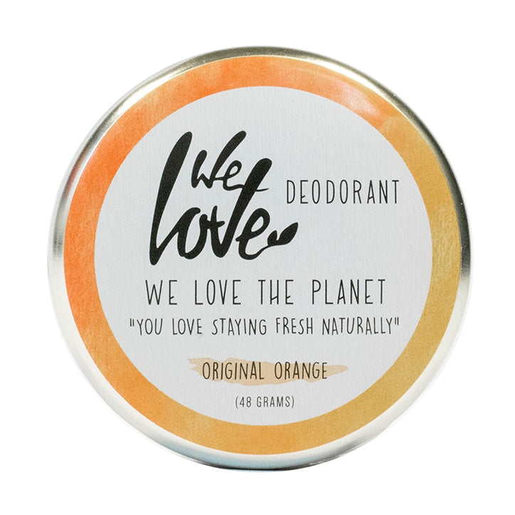 We Love The Planet Deo Tin Orange 48g Natural Body Care Holland&Barrett   