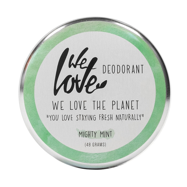 We Love The Planet Deo Tin Mighty Mint 48g