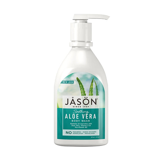 Jason Aloe Vera Body Wash- Soothing 887ml Washing & Bathing Holland&Barrett   