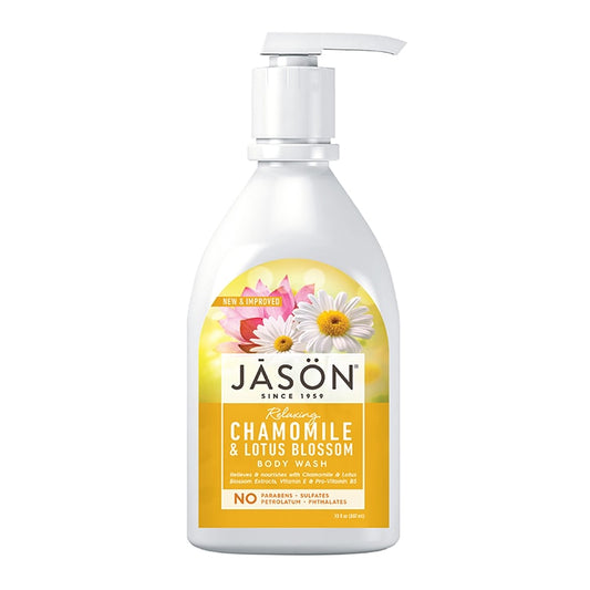 Jason Relaxing Chamomile and Lotus Blossom Wash 887ml Washing & Bathing Holland&Barrett   