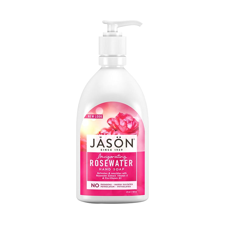 Jason Rosewater Hand Soap - Invigorating 473ml