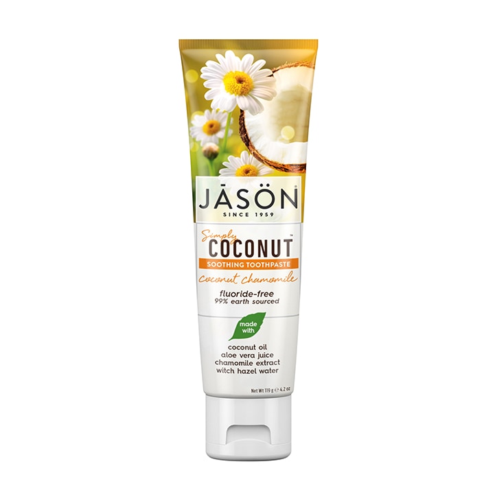 Jason Simply Coconut Chamomile Toothpaste 119g Toothpaste Holland&Barrett   