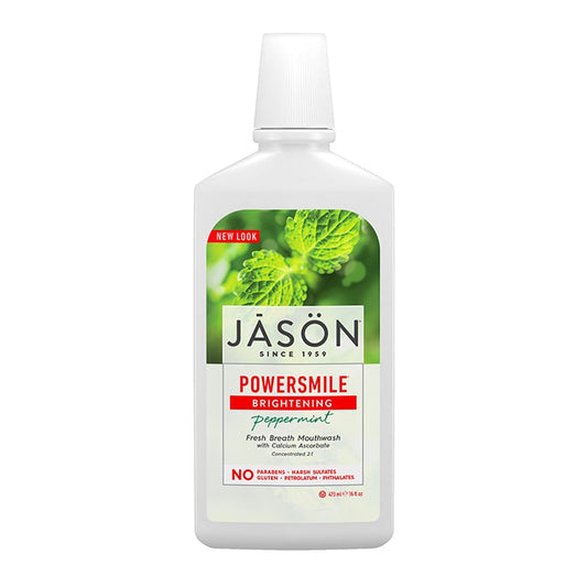 Jason Powersmile Peppermint Mouthwash 473ml - McGrocer