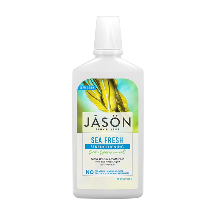 Jason Sea Fresh Strengthening Spearmint Mouthwash 473ml Mouthwash Holland&Barrett   