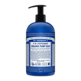 Dr Bronner's Sugar Peppermint Organic Pump Soap 710ml Natural Soaps Holland&Barrett   