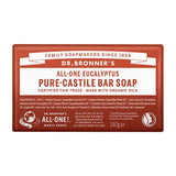 Dr Bronner's - All-One Eucalyptus Pure-Castile Bar Soap 140g Washing & Bathing Holland&Barrett   