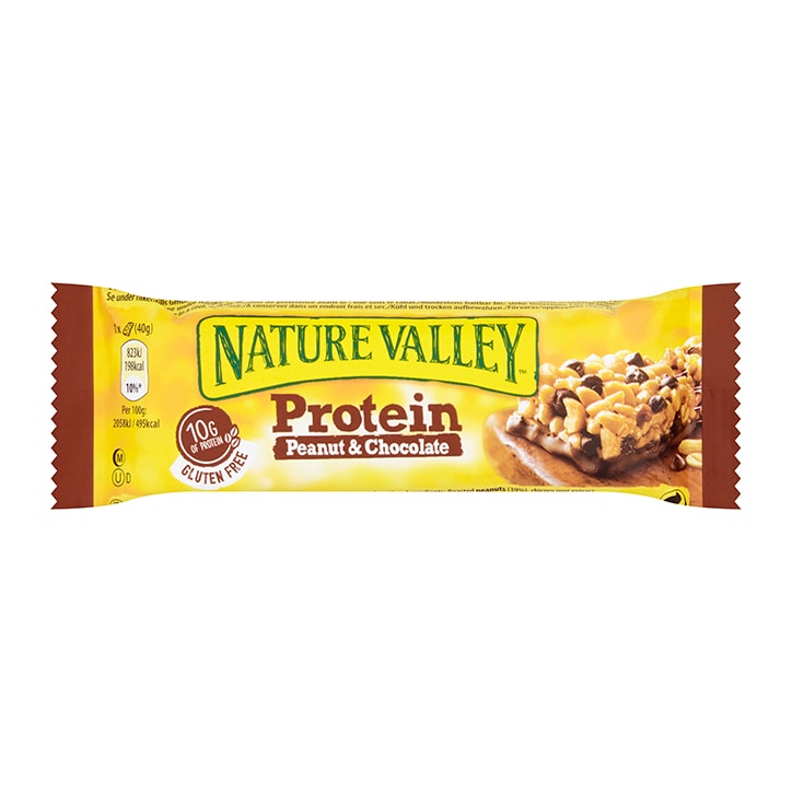 Nature Valley Protein Peanut & Chocolate 40g Snack Bars Holland&Barrett   